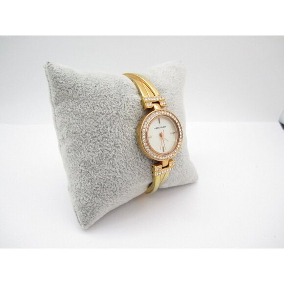 Women's Anne Klein Quartz WR Analog 26mm Dial Causal Round Watch (G486) - Picture 6 of 10